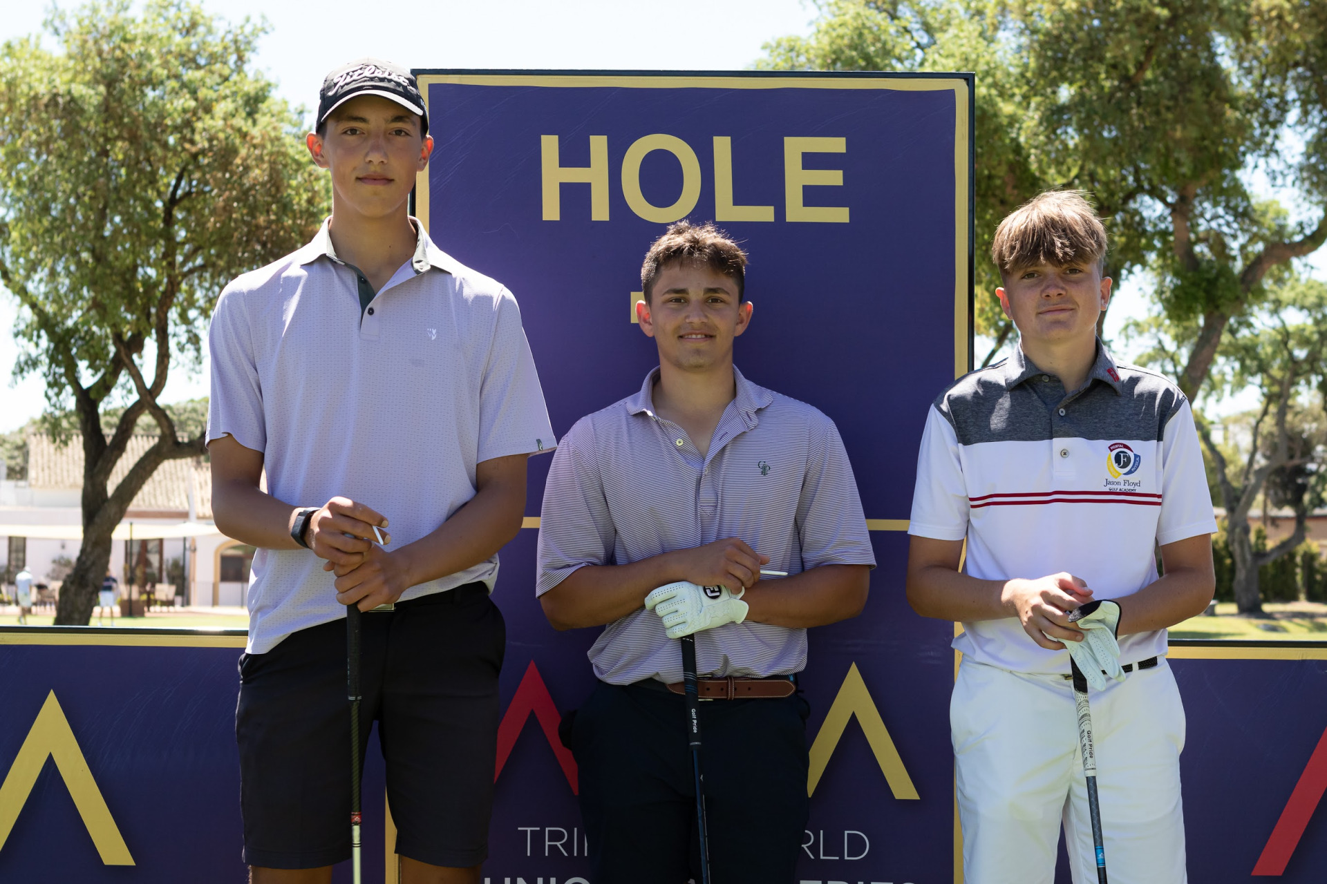 Dusty Karmin, GAP Year student at the Jason Floyd Golf Academy