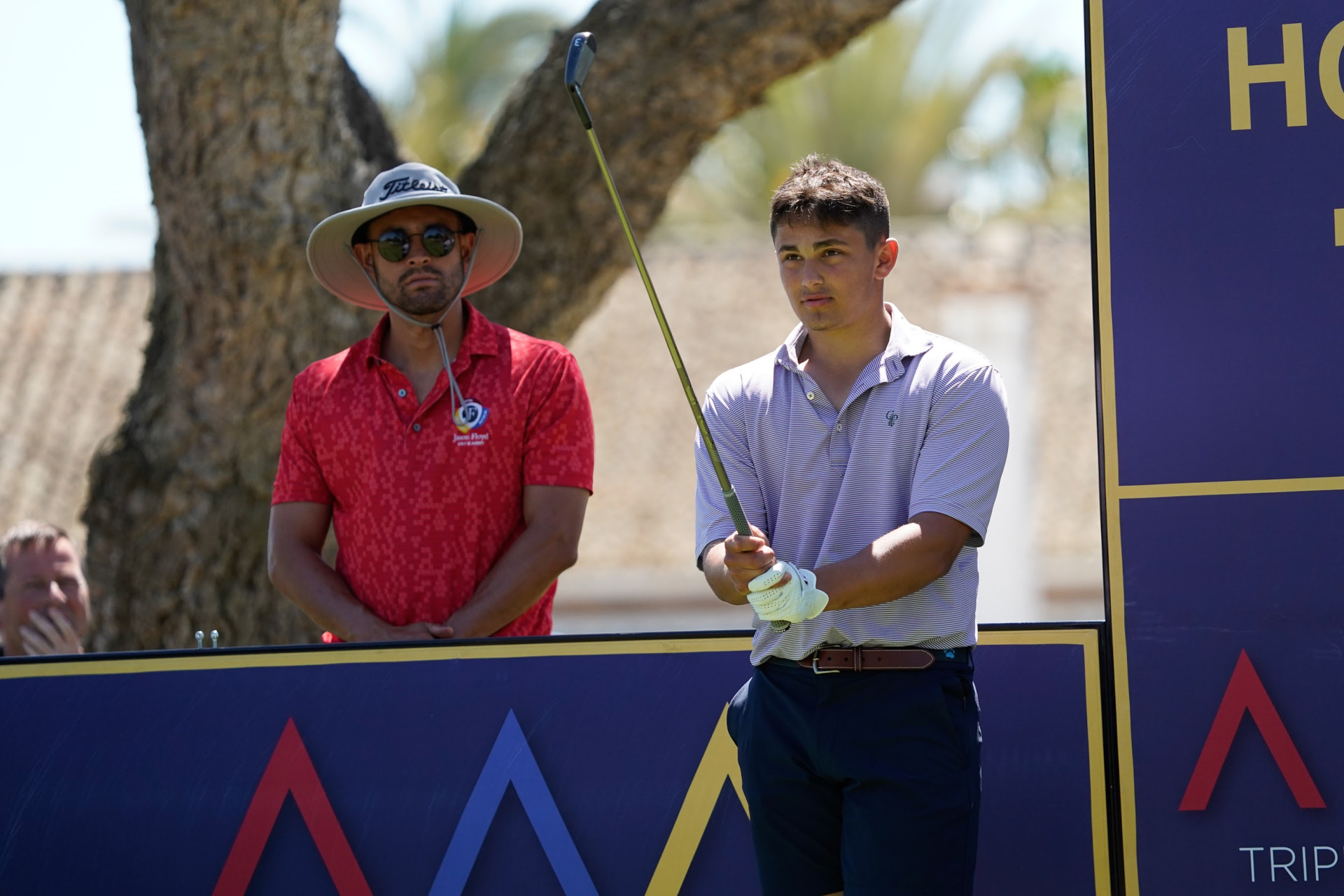 Dusty Karmin, GAP Year student at the Jason Floyd Golf Academy